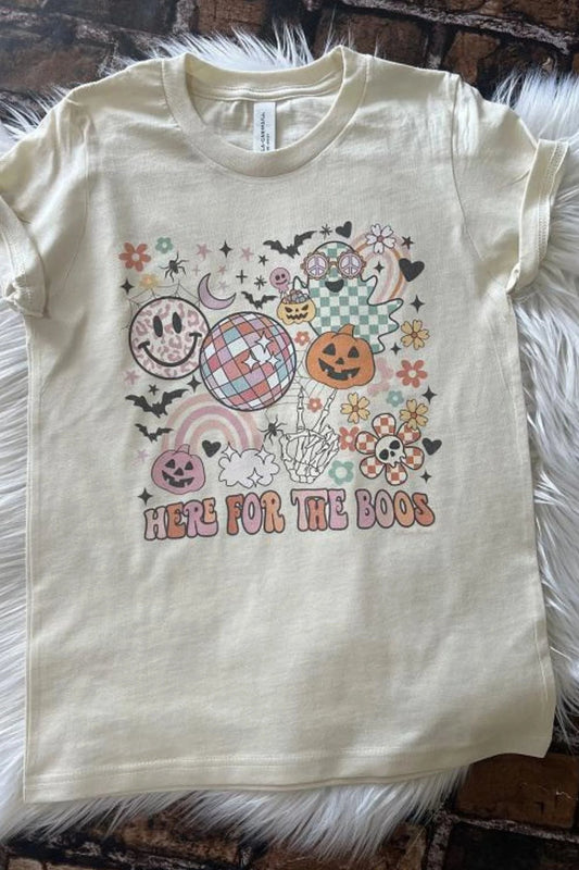 Here for the Boos Graphic T-Shirt