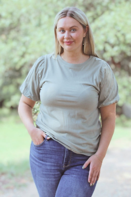 DRESS-UP YOUR T-SHIRT - DUSTY SAGE